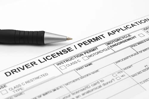 Texas Drivers License Application, Written drivers test